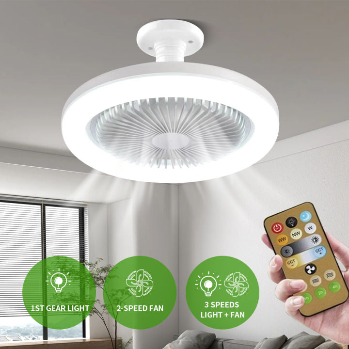 Ceiling LED Fan with Light Reg