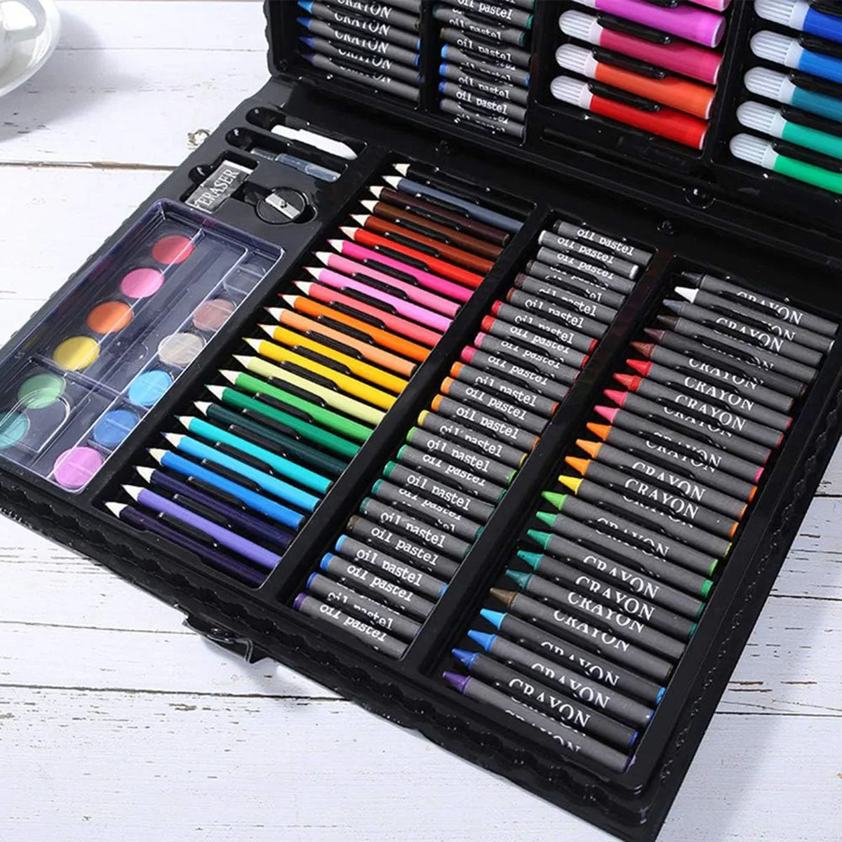 168 PICS Kids Drawing & Painting Set