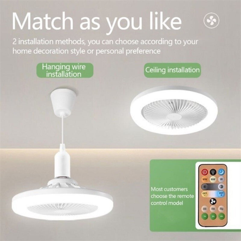 Ceiling LED Fan with Light Reg