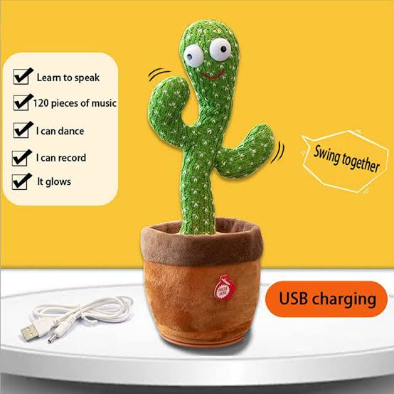 Dancing and Talking Cactus Toy for Kids Regular