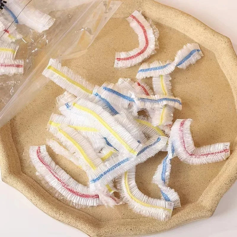 100 pics Disposable Colourful Food wraps