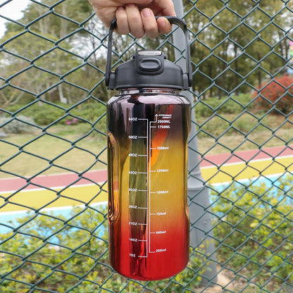 3Pcs Leakproof Water Bottle with Times Regular