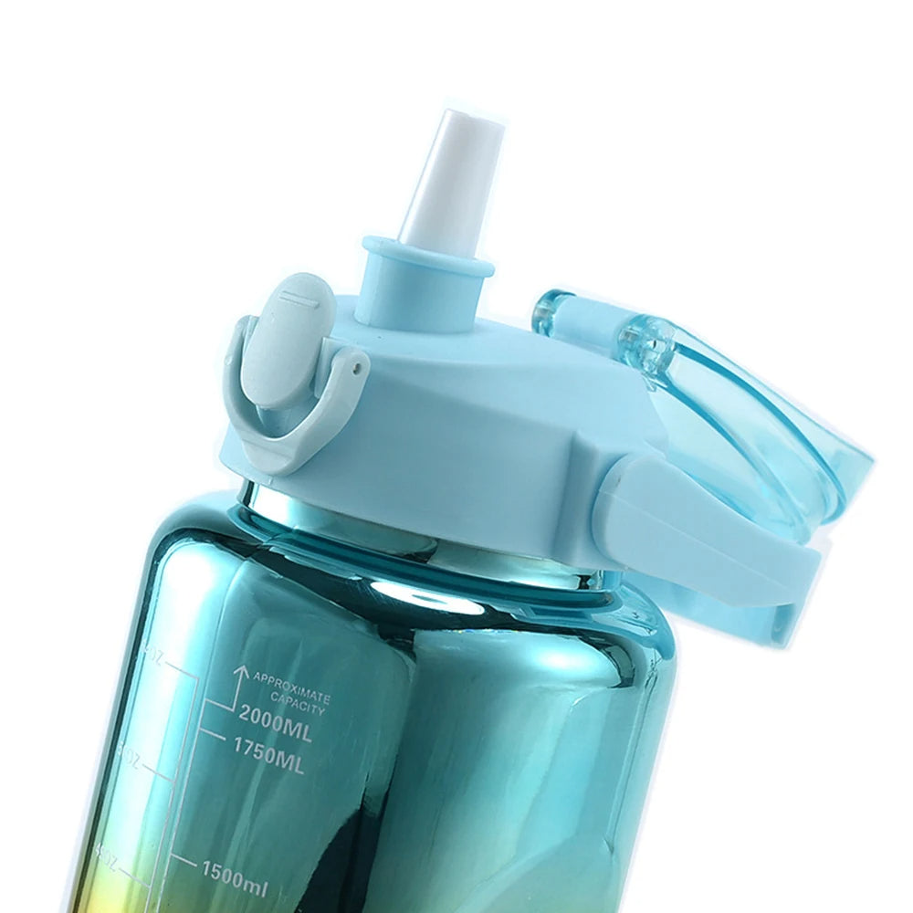 3Pcs Leakproof Water Bottle with Times Regular