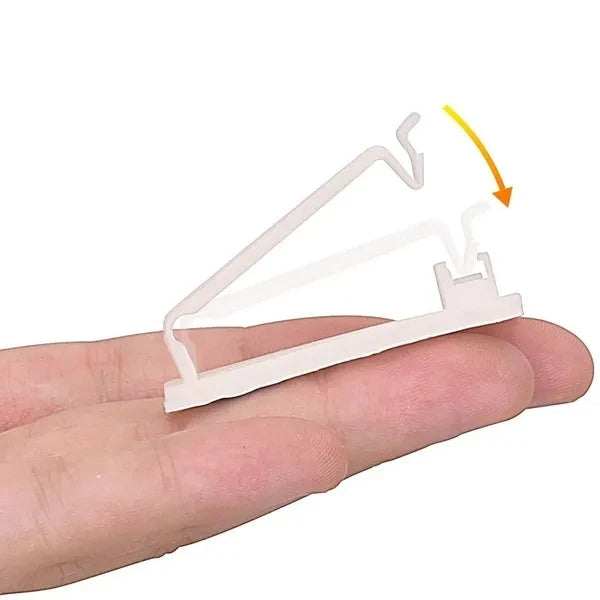 10 Pics Adhesive Cable Organizer Clips Regular