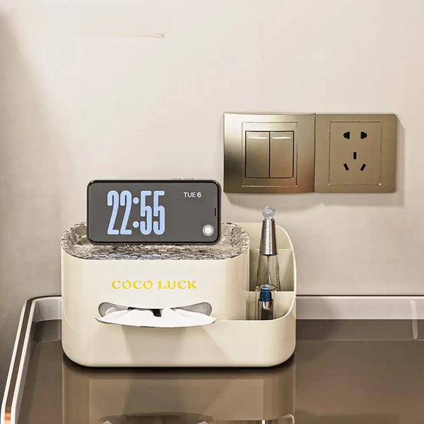 Desk Storage Organizer With Tissue Box Regula