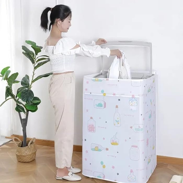 Single Washing Machine Dust Proof Cover Regular pr