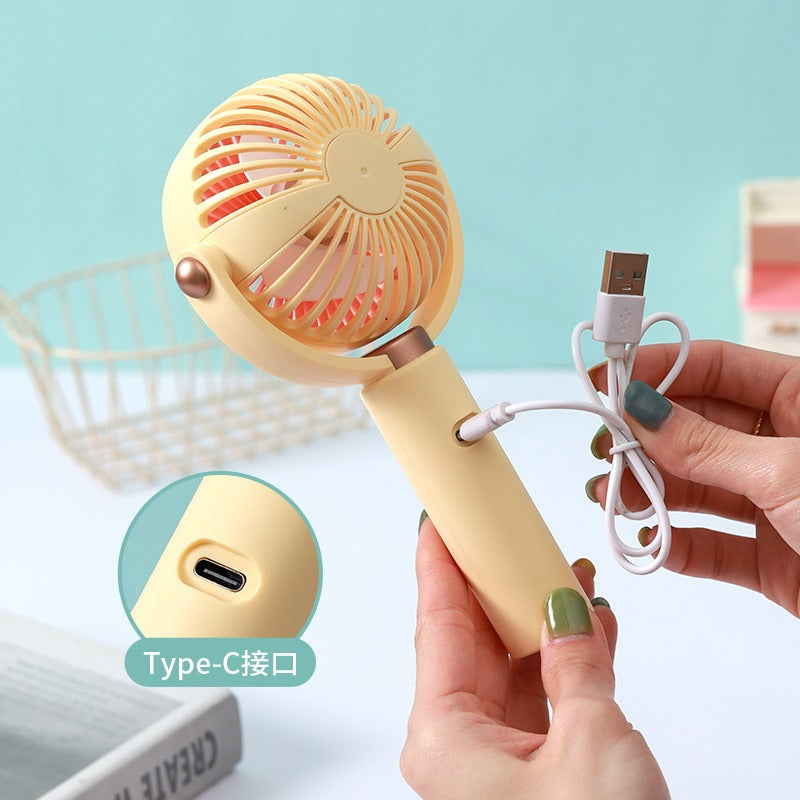 USB Rechargeable Handheld Fan Regu