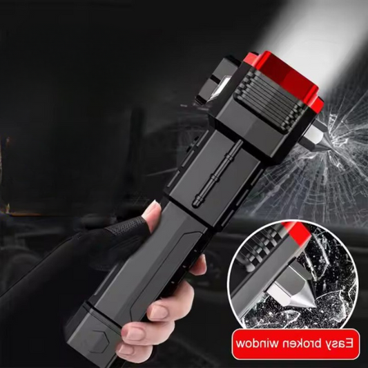 Multi-Functional Car Safety Flashlight Re