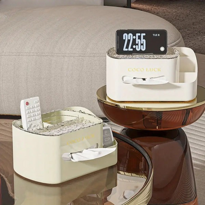 Desk Storage Organizer With Tissue Box Regula