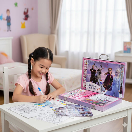 128 Pics Kids Drawing Art Set Regular